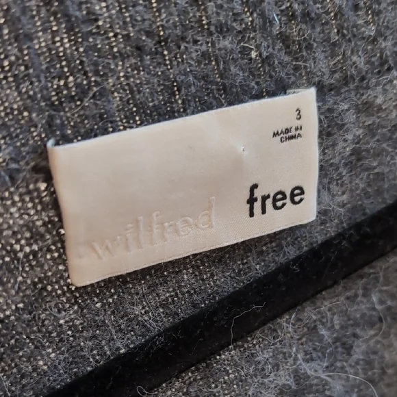 Aritzia Charcoal Krause Alpaca Blend Sweater - Picture 3 of 11